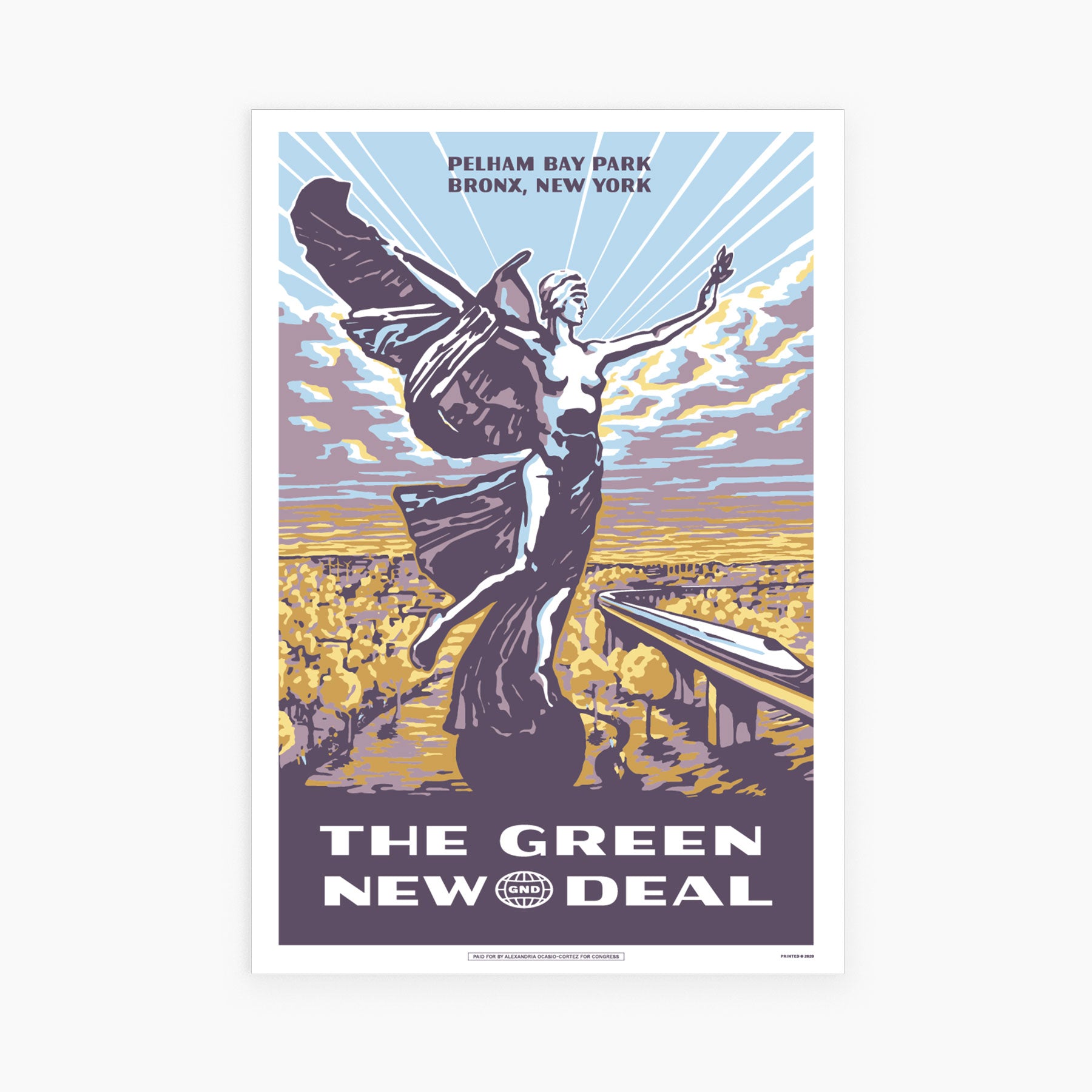 Pelham Bay Park GND Poster – Official AOC Shop