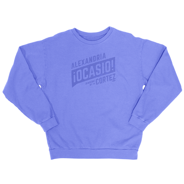 Periwinkle crewneck sweatshirt online