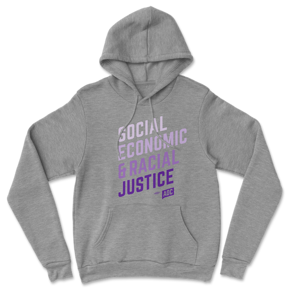 Justice Hoodie Sweatshirt Official AOC Shop