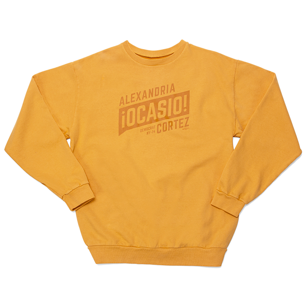 Gold Supporter Crew Sweatshirt (Unisex)