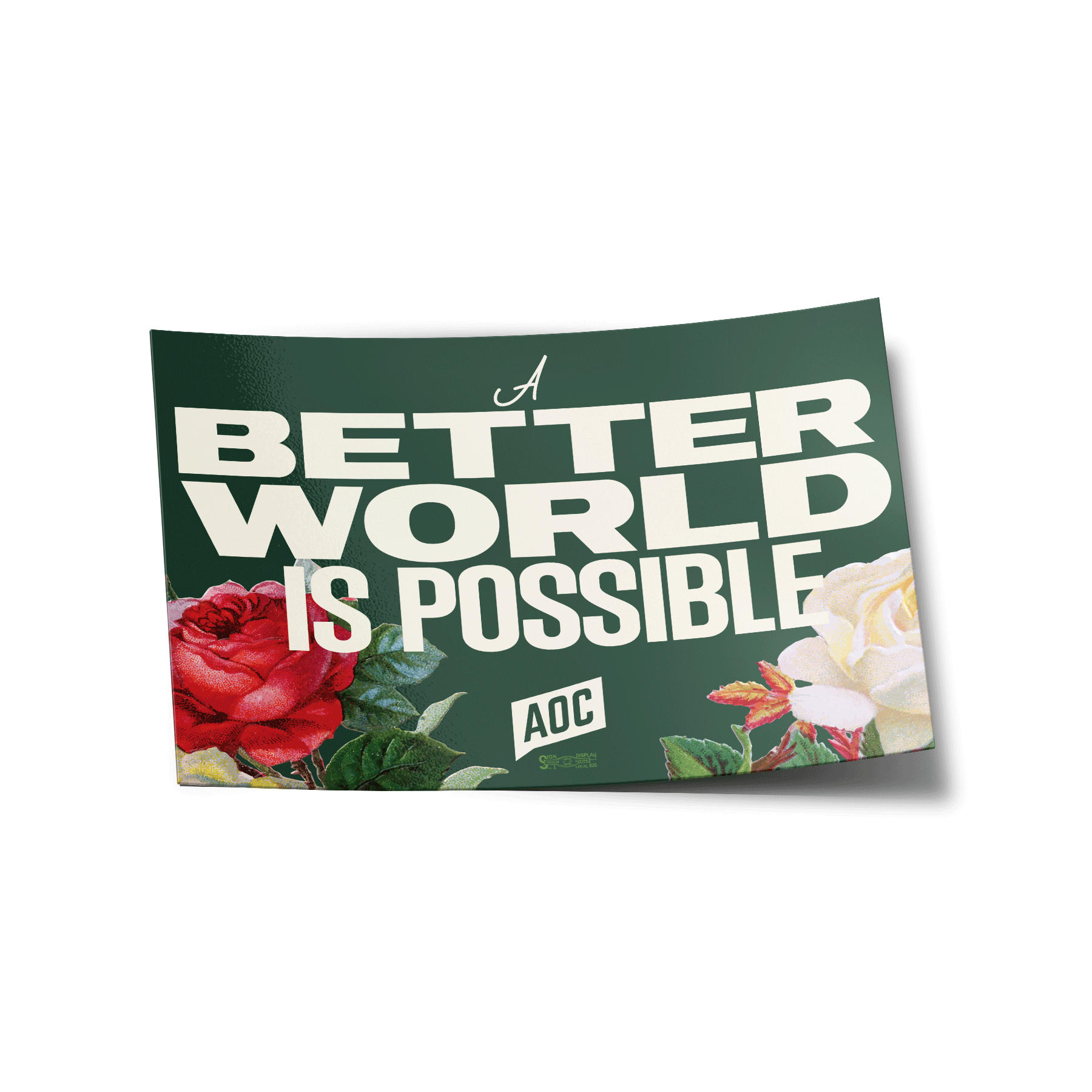 A Better World Decal
