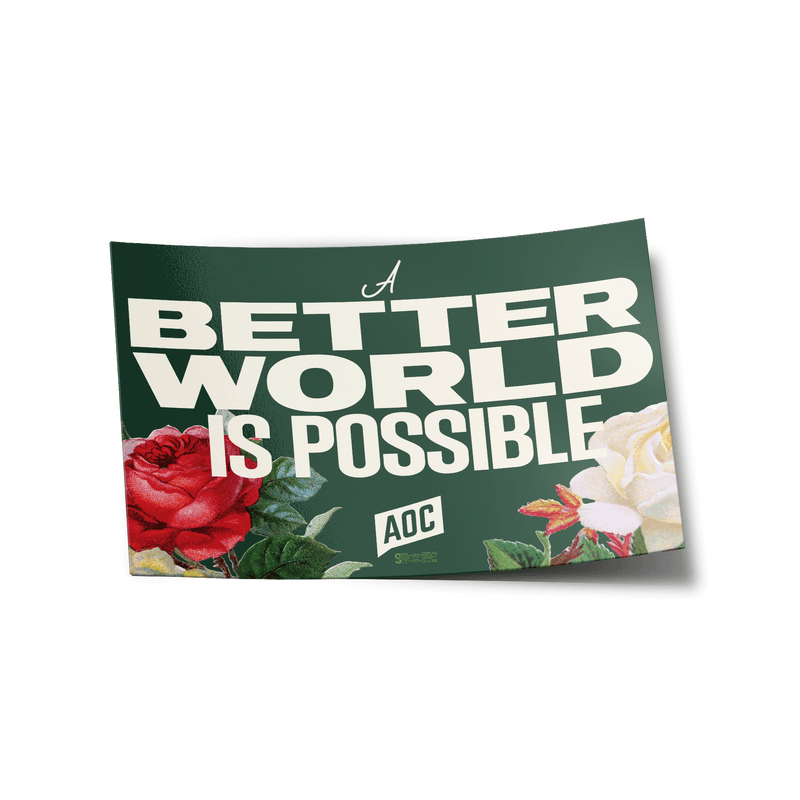 A Better World Decal