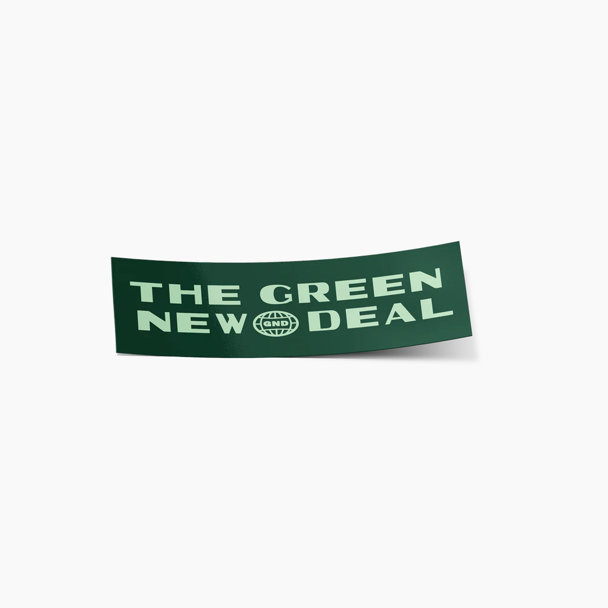 Green New Deal Bumper Sticker