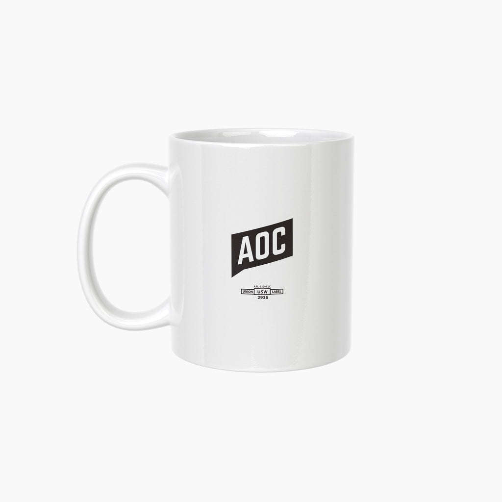 Green New Deal Script Mug