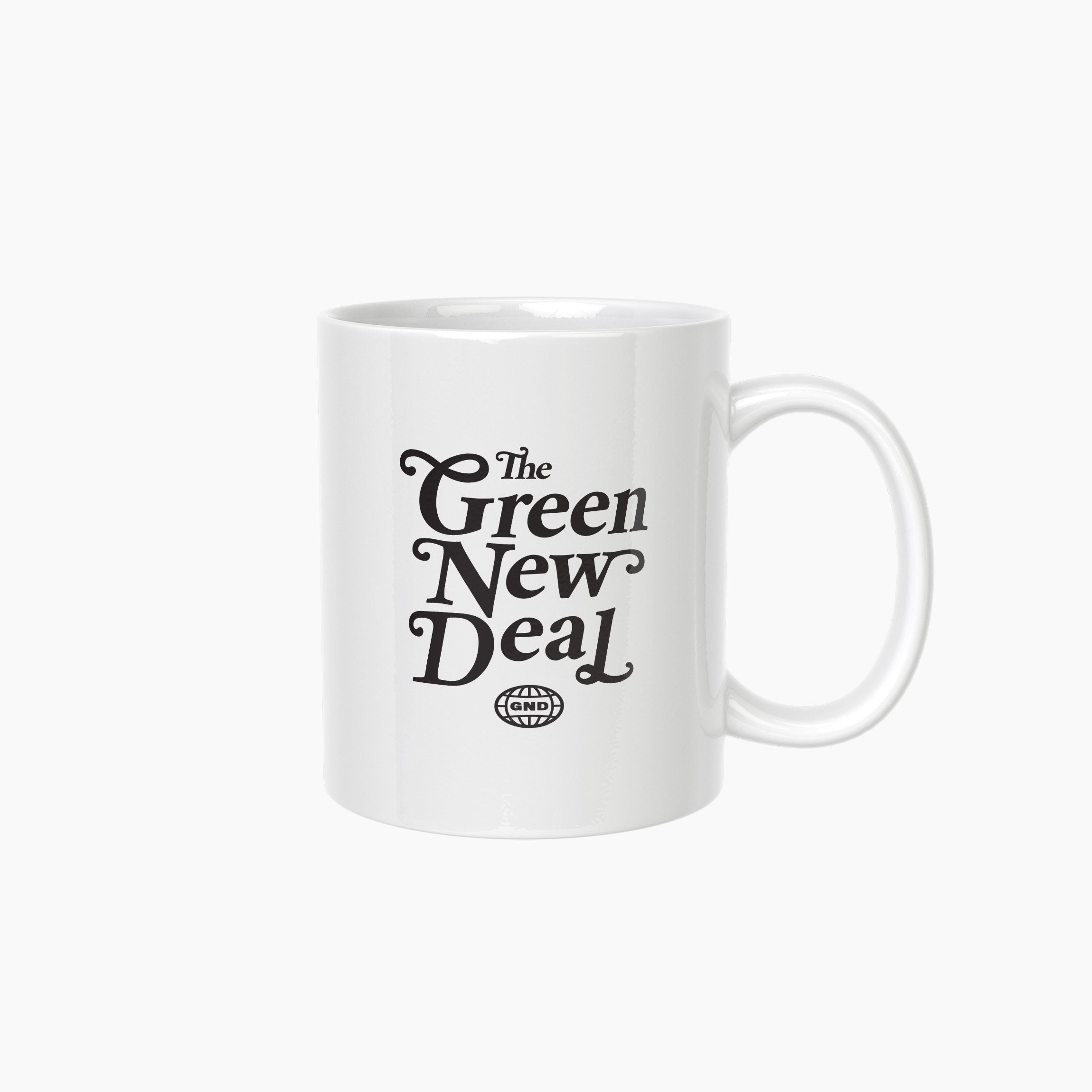 Green New Deal Script Mug