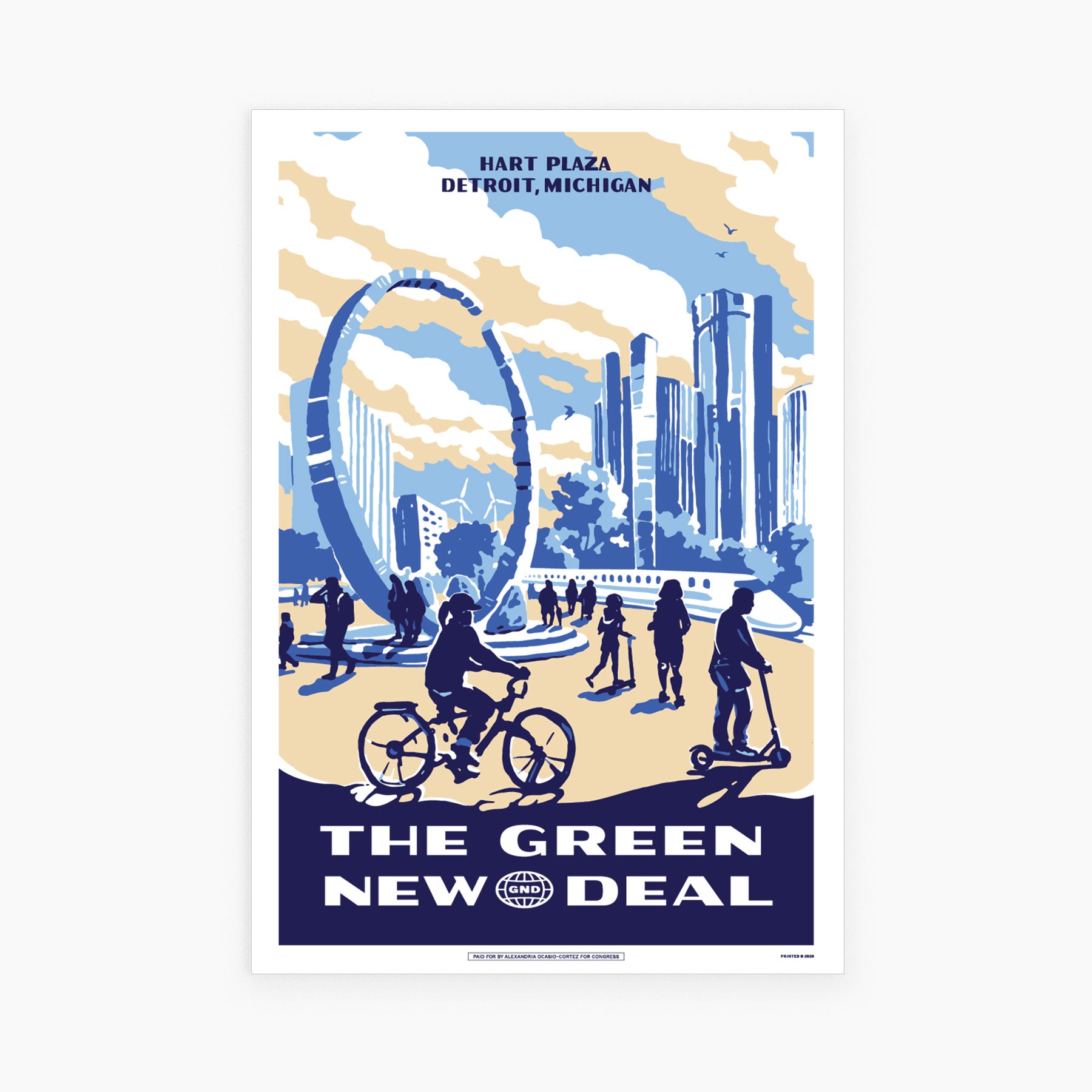 Hart Plaza GND Poster – Official AOC Shop