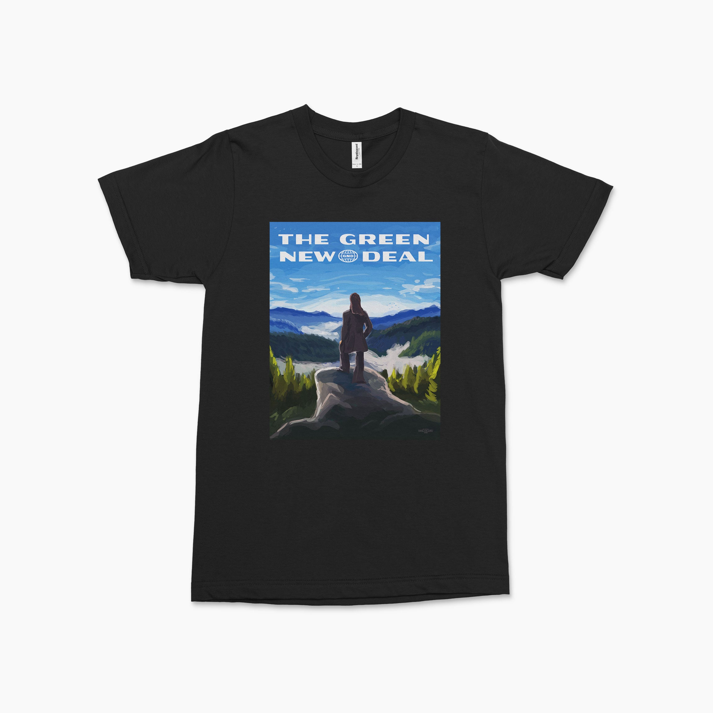 Green New Deal Illustrated Tee