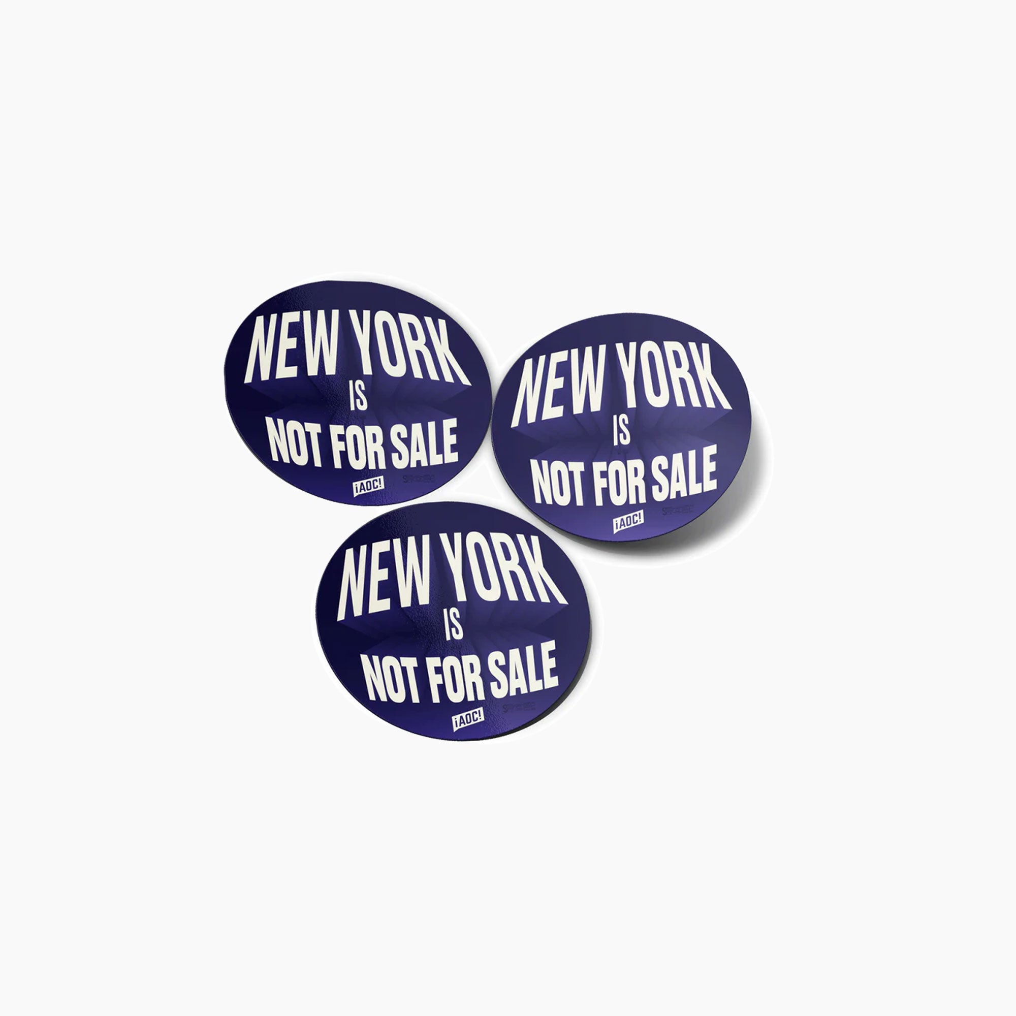 New York Is Not For Sale Sticker Pack
