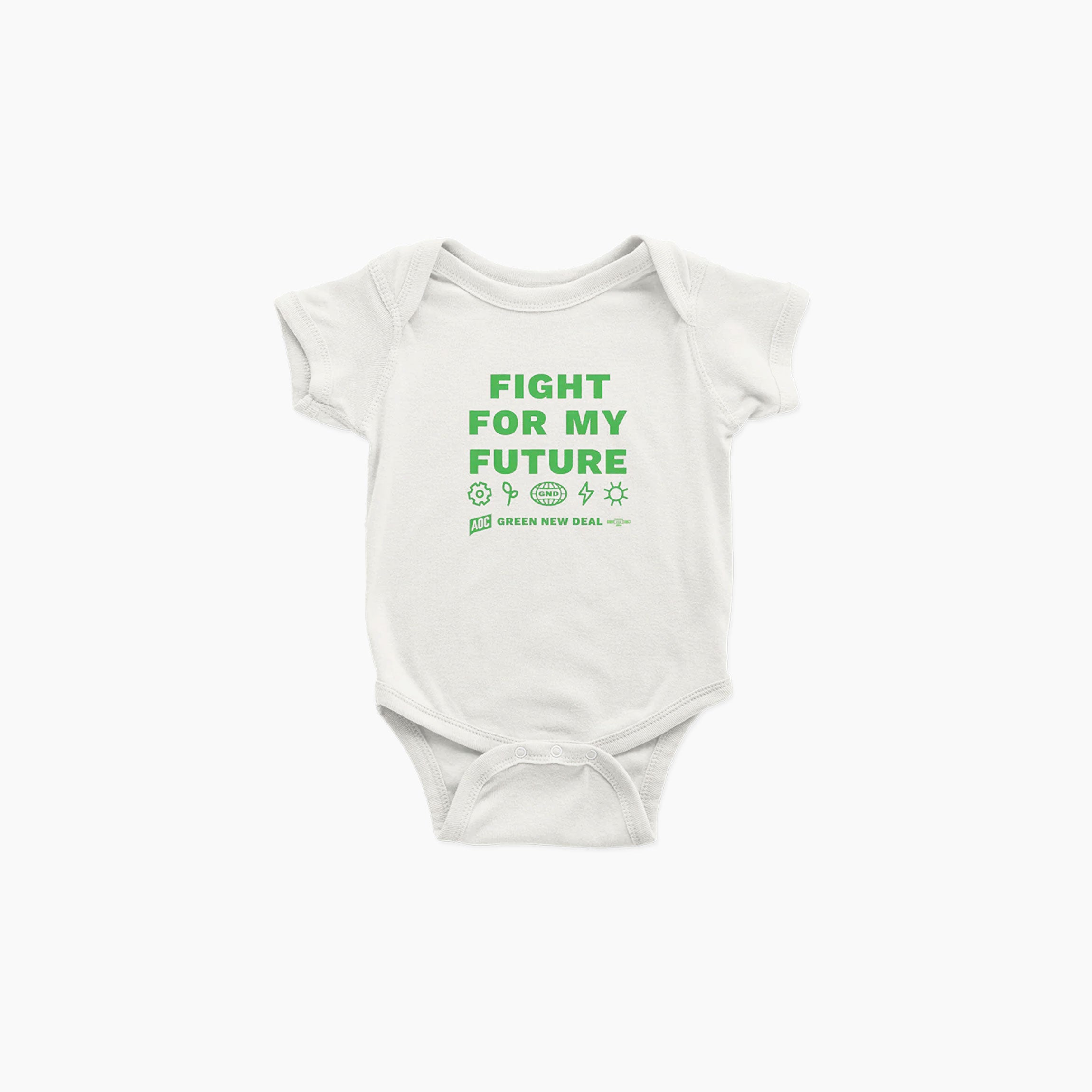 "Fight For My Future" Organic Onesie