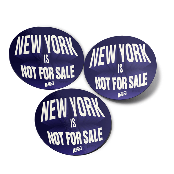 New York Is Not For Sale Sticker Pack
