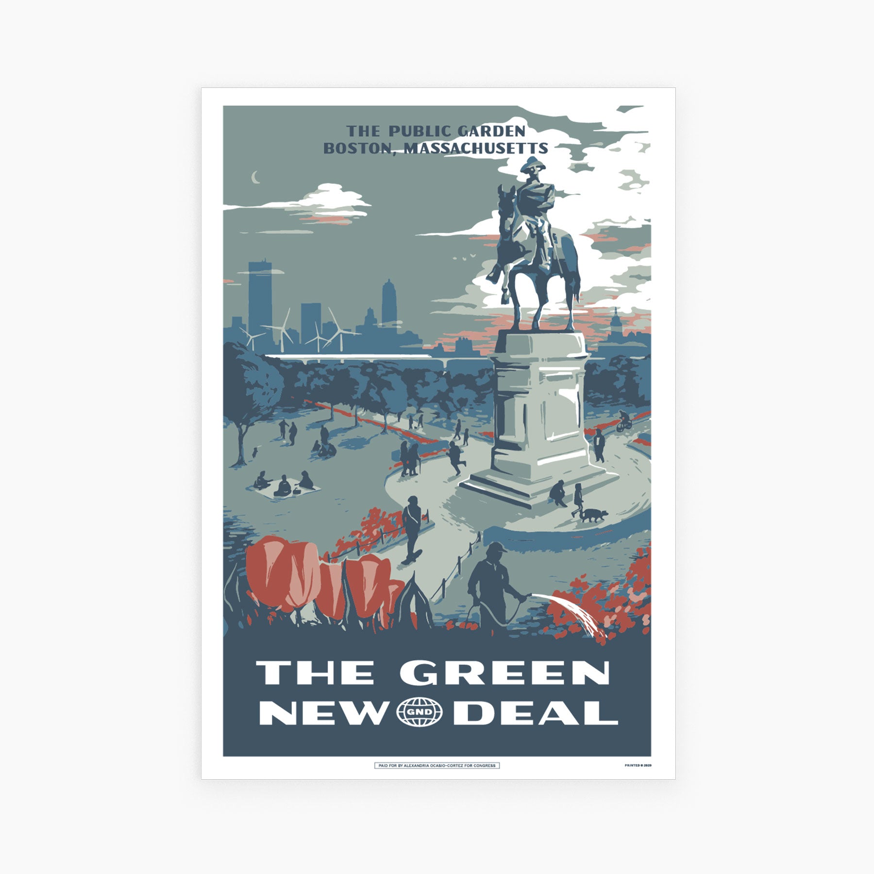 The Public Garden GND Poster