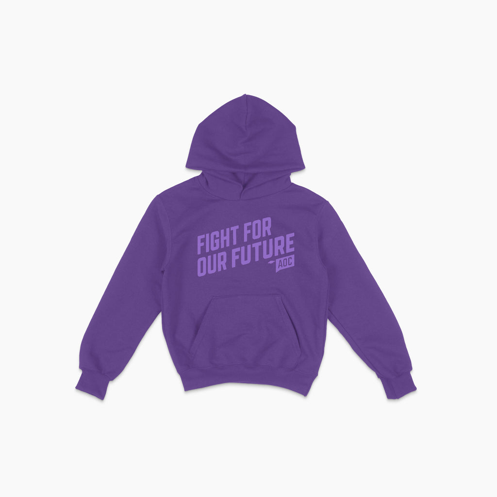 Sudadera con capucha "Fight For Our Future" para jóvenes