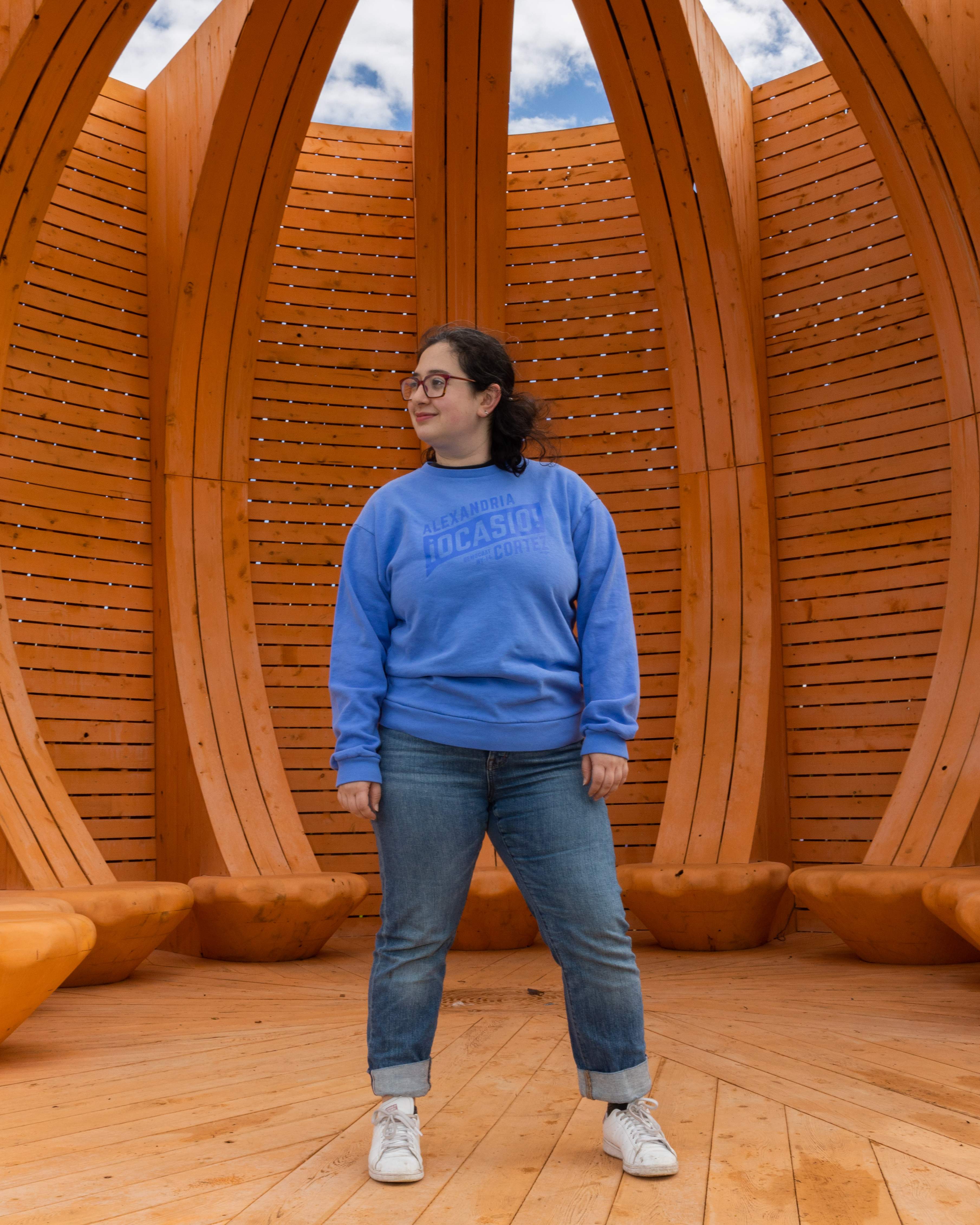 Periwinkle Supporter Crew Sweatshirt