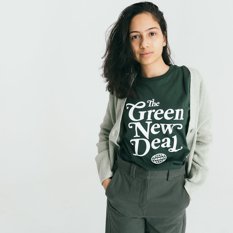 Forest Green New Deal Tee (Unisex)