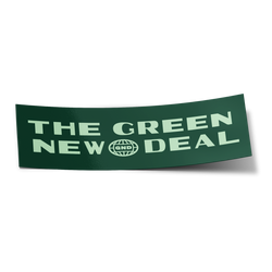 Green New Deal Bumper Sticker