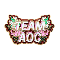 The Unapologetic Street Series Team AOC Enamel Pin