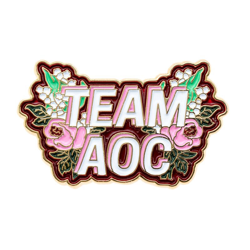 The Unapologetic Street Series Team AOC Enamel Pin