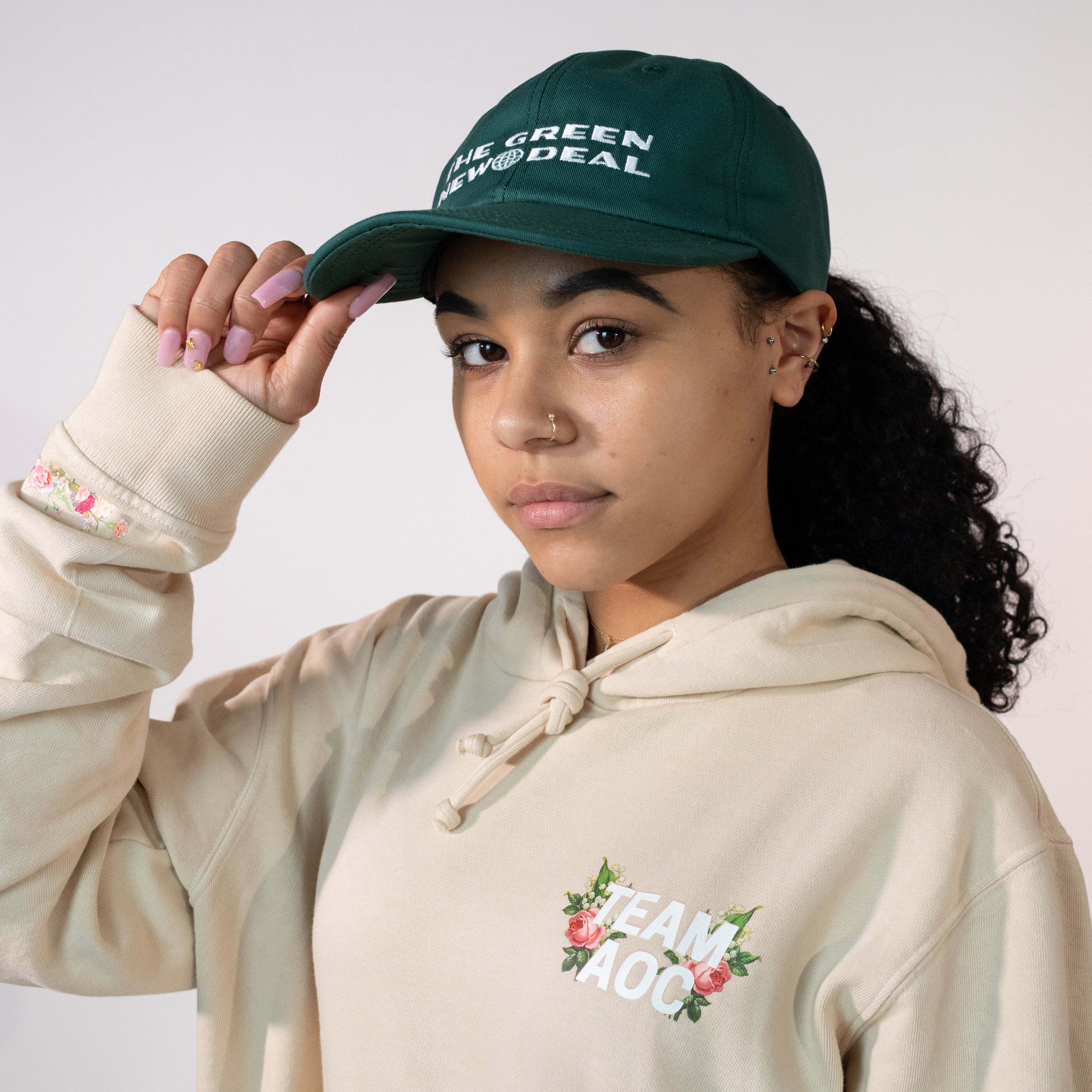 Green New Deal Dad Hat