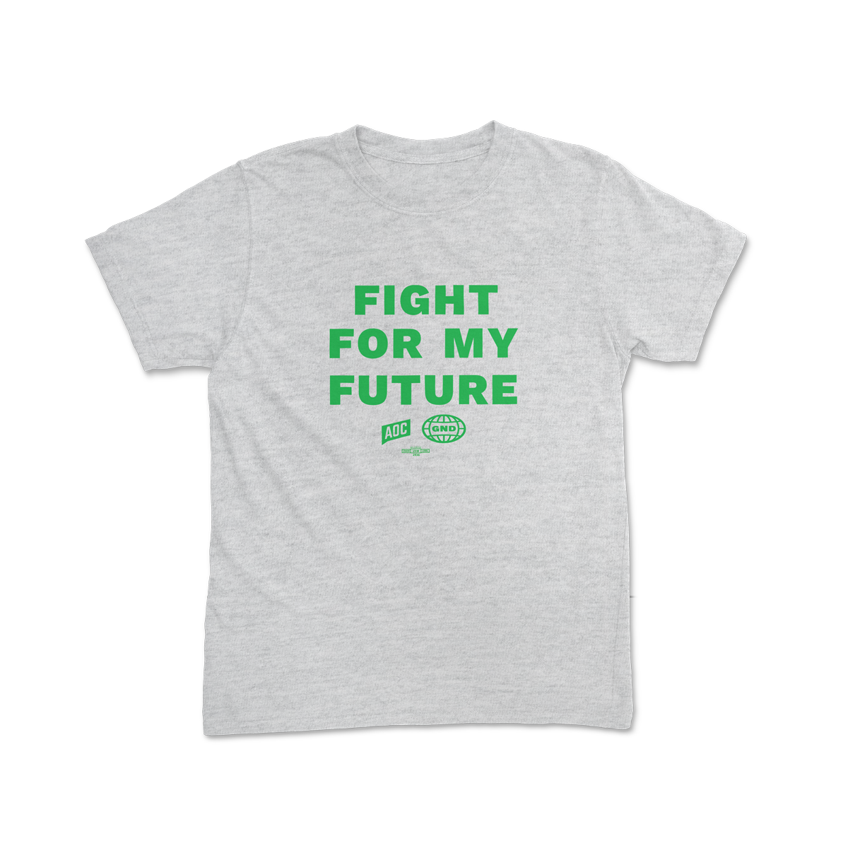 Gray "Fight For My Future" Youth Tee