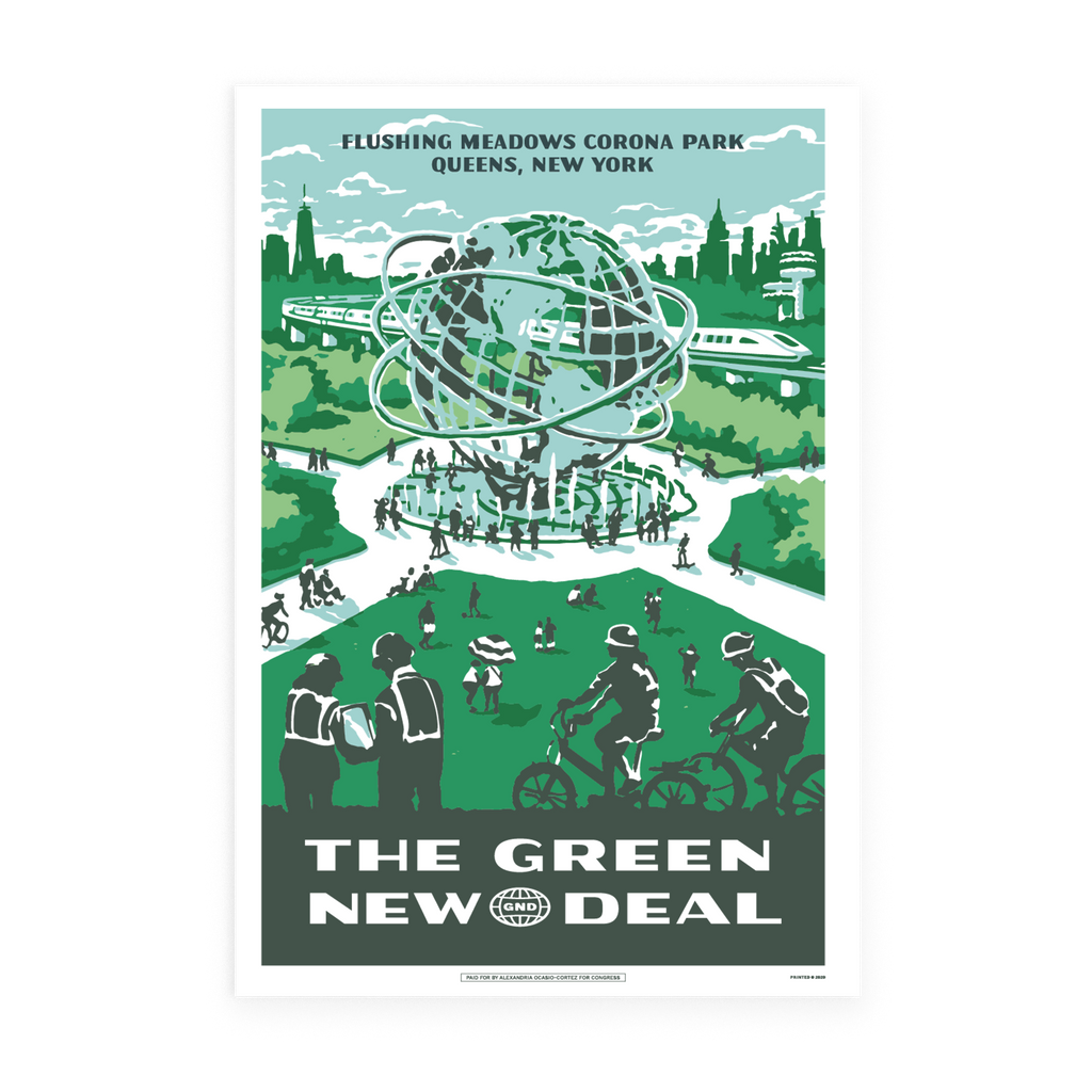 Flushing Meadows GND Poster – Official AOC Shop