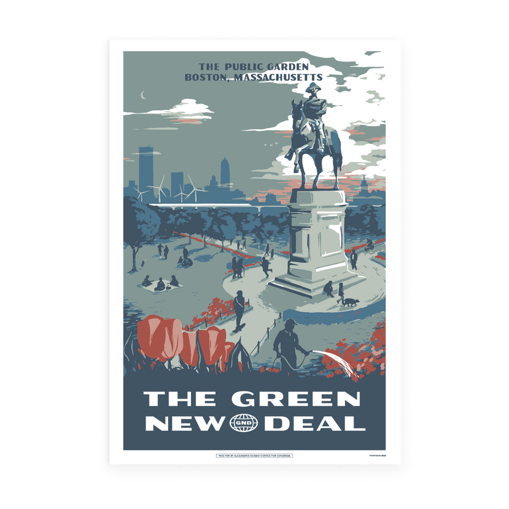 The Public Garden GND Poster – Official AOC Shop