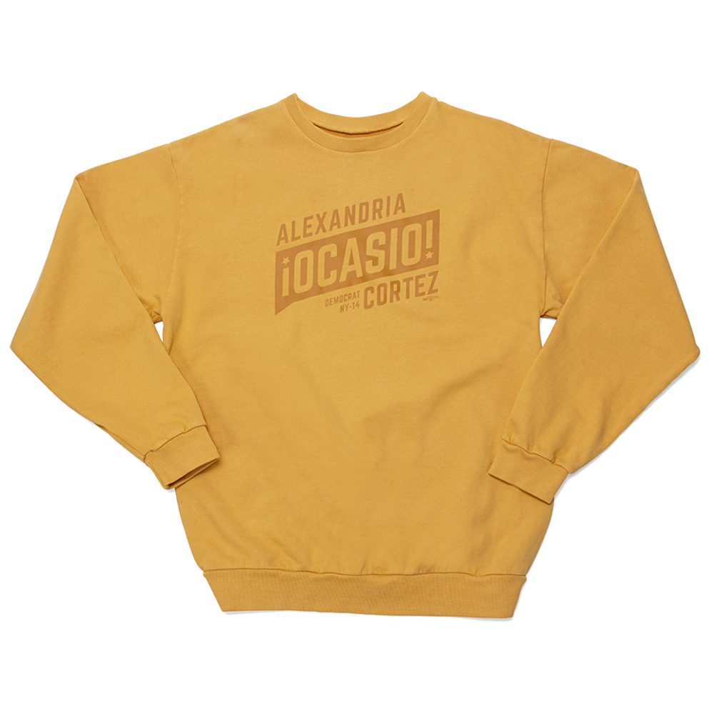 Gold Supporter Crew Sweatshirt
